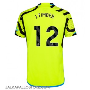 Arsenal Jurrien Timber #12 Vieraspaita 2023-24 Lyhythihainen